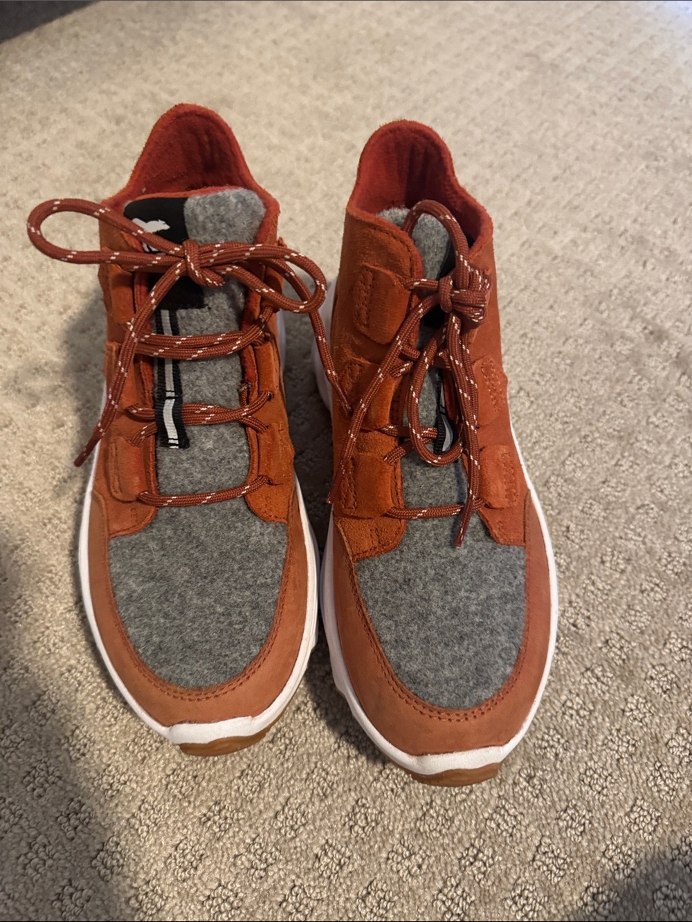 Women’s Sorel Rust Brown and Gray Casual boots